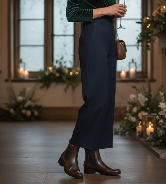 Styling Chelsea boots for wedding and formal occasions