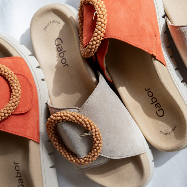 Sandals to buy now: wedge heels and flat mules
