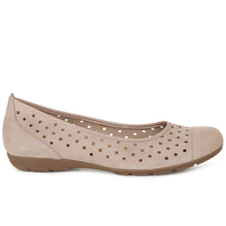 Ruffle Womens Punched Detail Casual Shoes