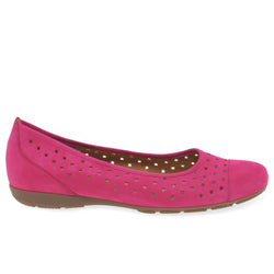 Ruffle Womens Punched Detail Casual Shoes
