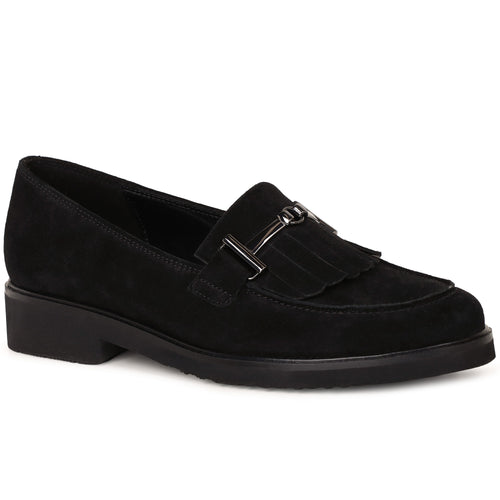 Leader Ladies Fringe Loafers