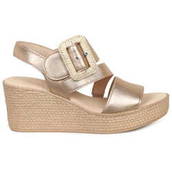Embrace Womens Wedge Sandal