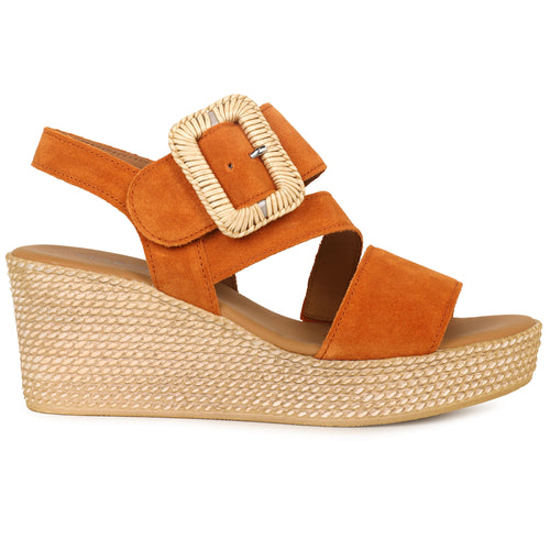 Embrace Womens Wedge Sandal