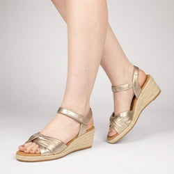 Moon Womens Wedge Heel Sandals