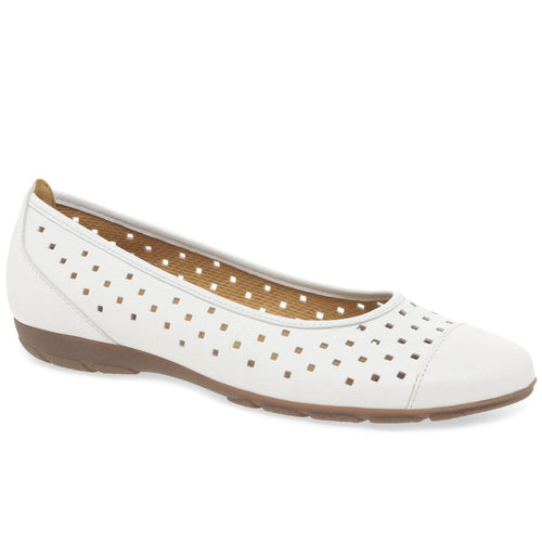 Ruffle Womens Punched Detail Casual Shoes