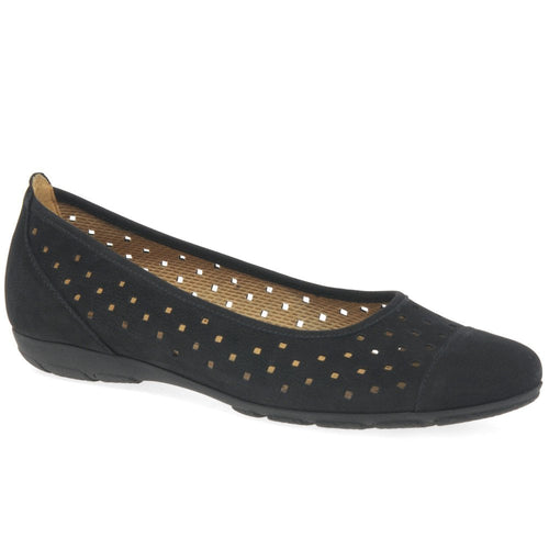 Ruffle Womens Punched Detail Casual Shoes