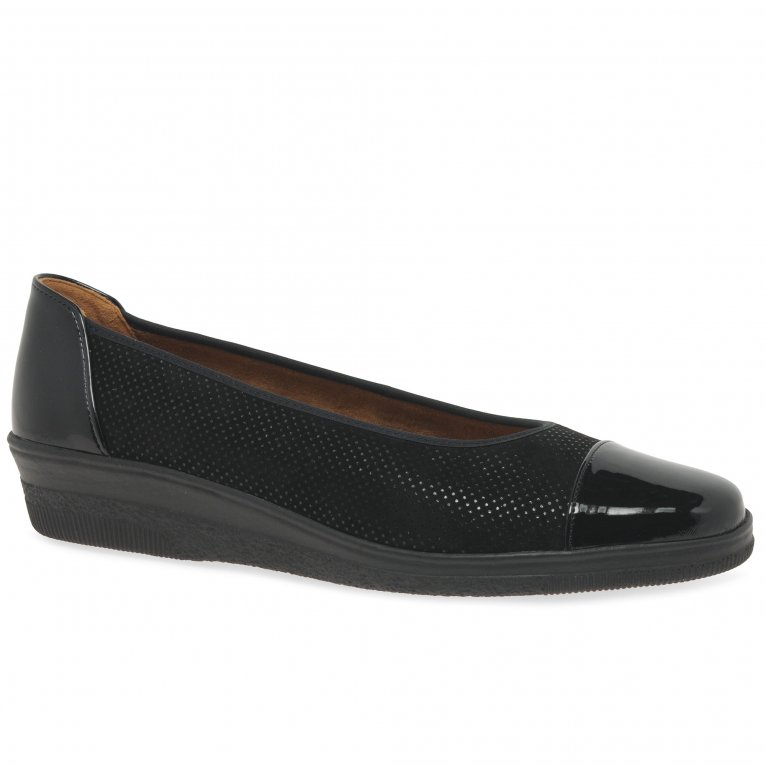 Gabor Petunia Womens Accent Low Heeled Pumps
