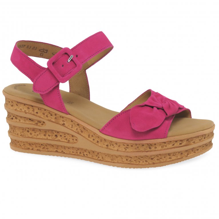 Gabor Teman Ladies Wedge Heel Sandals