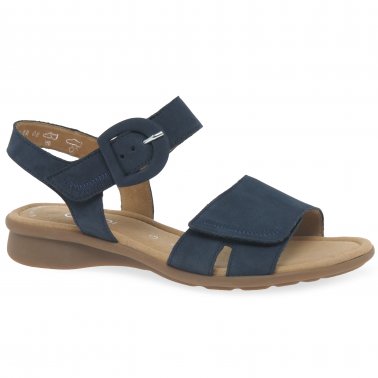 Gabor Femme Tomcat Mules - Sandales Confort Tissu & Cuir - Semelle Caoutchouc - Talon 2cm