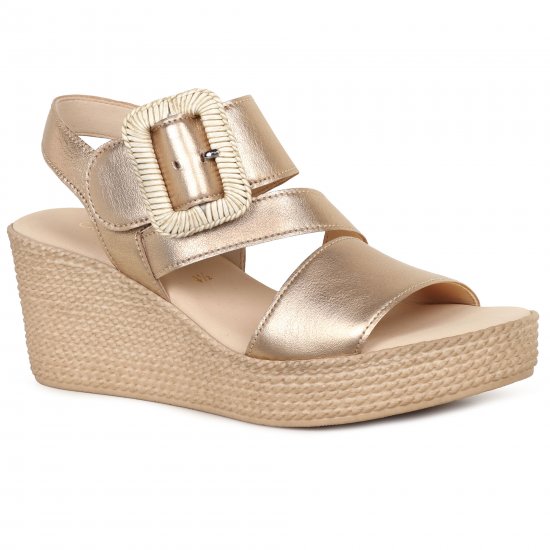 Embrace Womens Wedge Sandal
